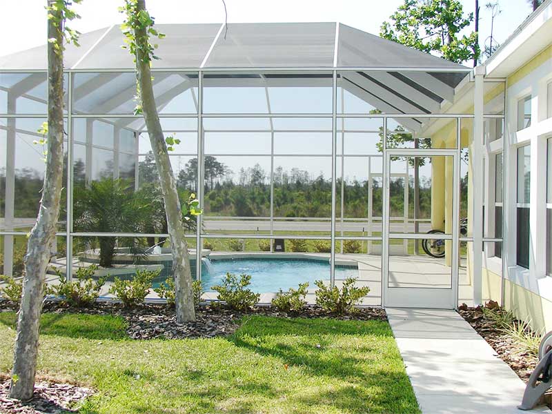 New Screen Pool Enclosure in Orlando, FL