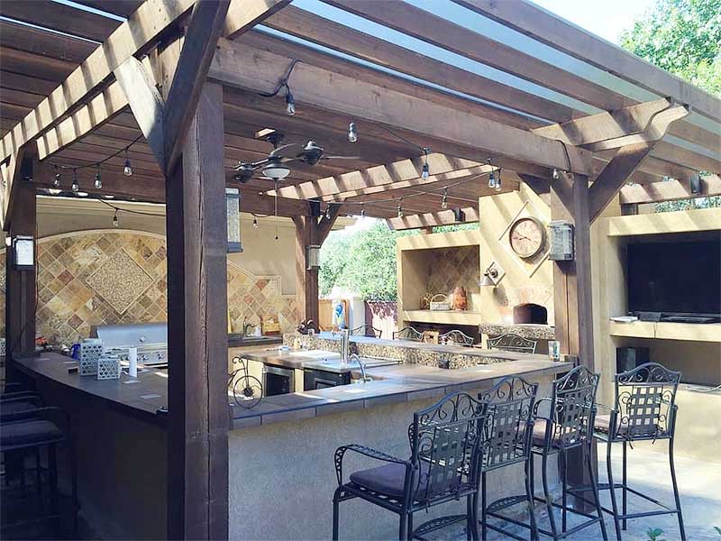 Beautiful Outdoor Kitchen in Orlando, FL